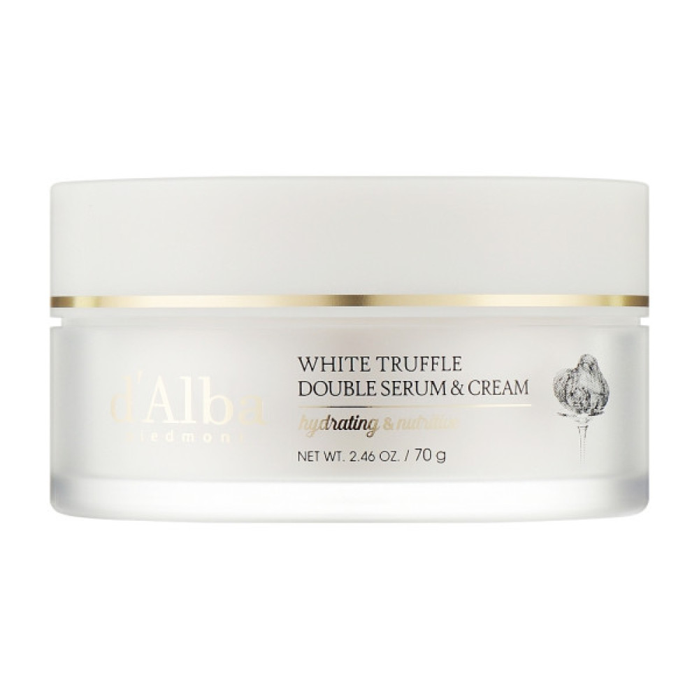 Крем для обличчя D'Alba White Truffle Double Serum & Cream 70 г (8809782554426)