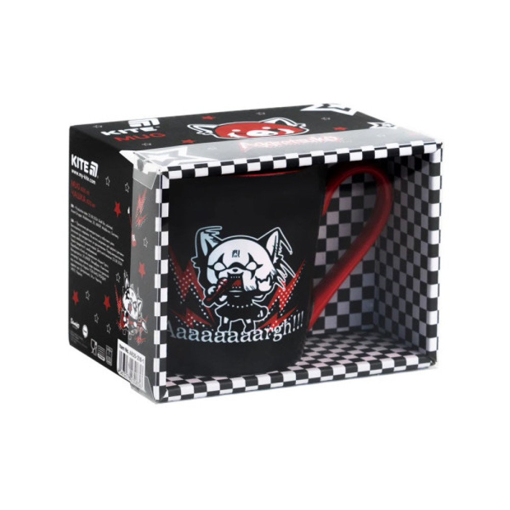 Чашка Kite Aggretsuko 400 мл, AR-1 (AR25-216-1)