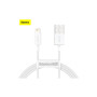 Дата кабель USB 2.0 AM to Lightning 2.0m Superior Fast Charging 2.4A white Baseus (CALYS-C02)
