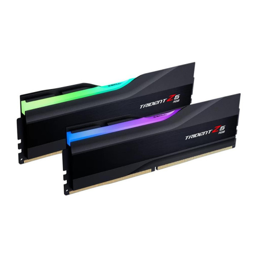 Модуль пам'яті для комп'ютера DDR5 32GB (2x16GB) 6400 MHz Trident Z5 RGB G.Skill (F5-6400J3039G16GX2-TZ5RK)