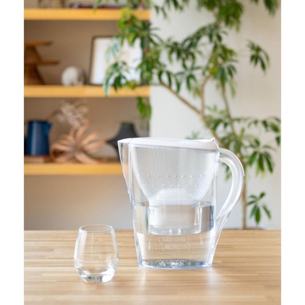 Фільтр-глечик Brita Marella XL Memo MXPro 3.5л (2л очищеної води) з фільтр-картриджем, синій