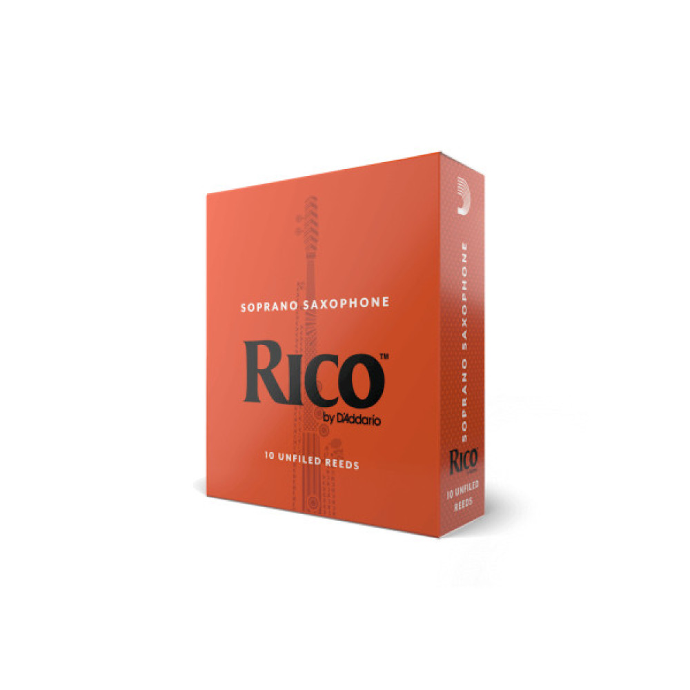 Тростина для саксофона D'Addario Rico - Soprano Sax #2.5 - 3-Pack (RIA0325)