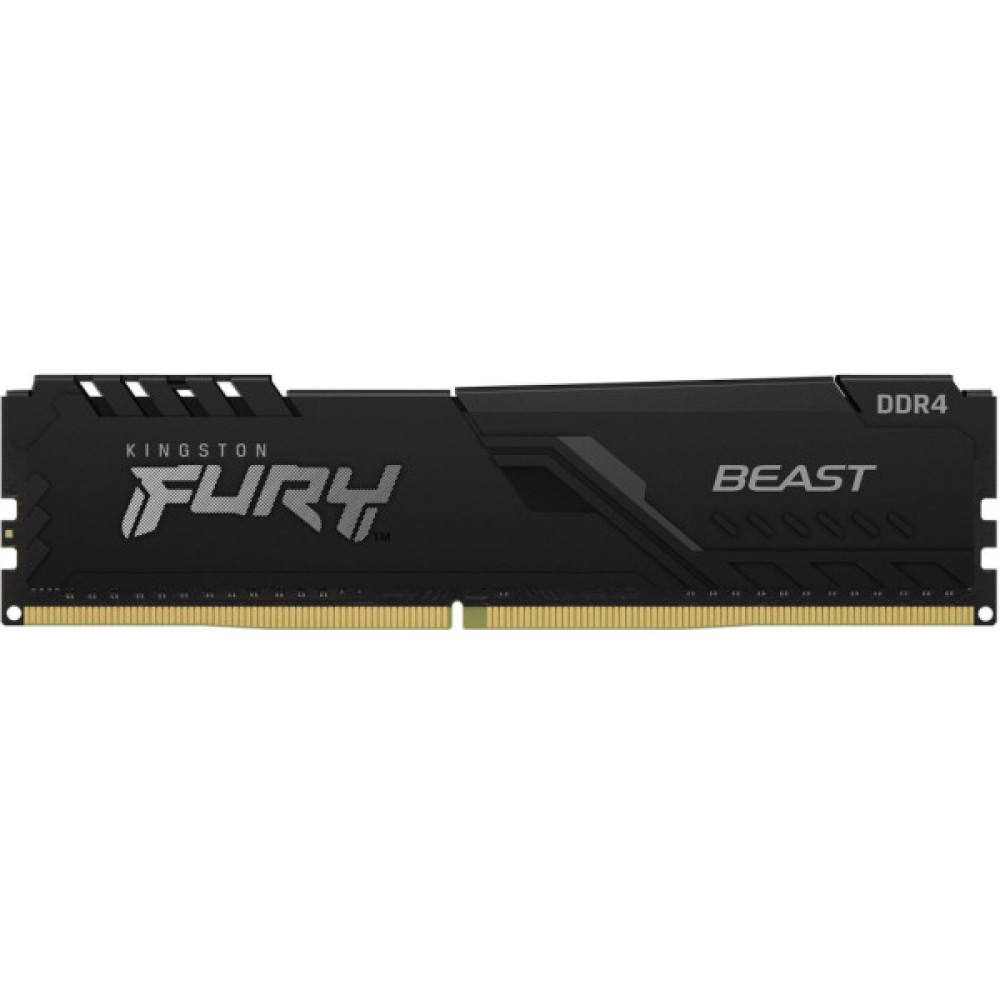Модуль пам'яті для комп'ютера DDR4 32GB (4x8GB) 3200 MHz Beast Kingston Fury (ex.HyperX) (KF432C16BBK4/32)