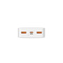 Батарея універсальна Baseus Bipow 20000mAh, Input(microUSB,Type-C), Output(2хUSB,Type-C), White (PPBD20K) Батарея універсальна Baseus Bipow 20000mAh, Input(microUSB,Type-C), Output(2хUSB,Type-C), White (PPBD20K)