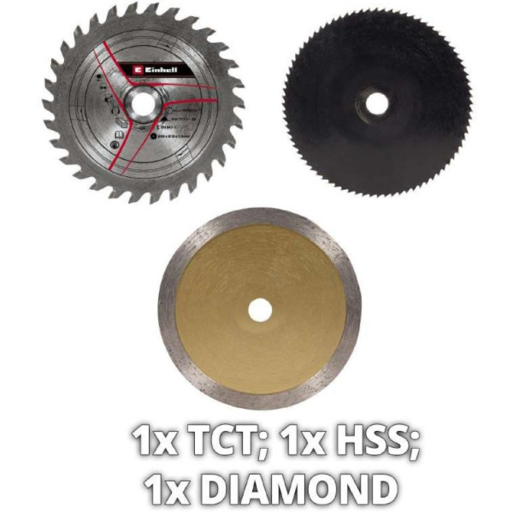 Пила дискова Einhell TC-CS 89 600Вт 89х10мм 1.98кг