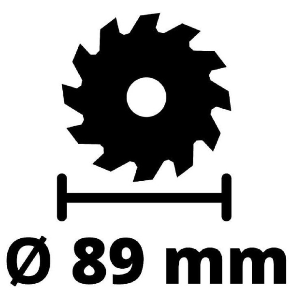 Пила дискова Einhell TC-CS 89 600Вт 89х10мм 1.98кг