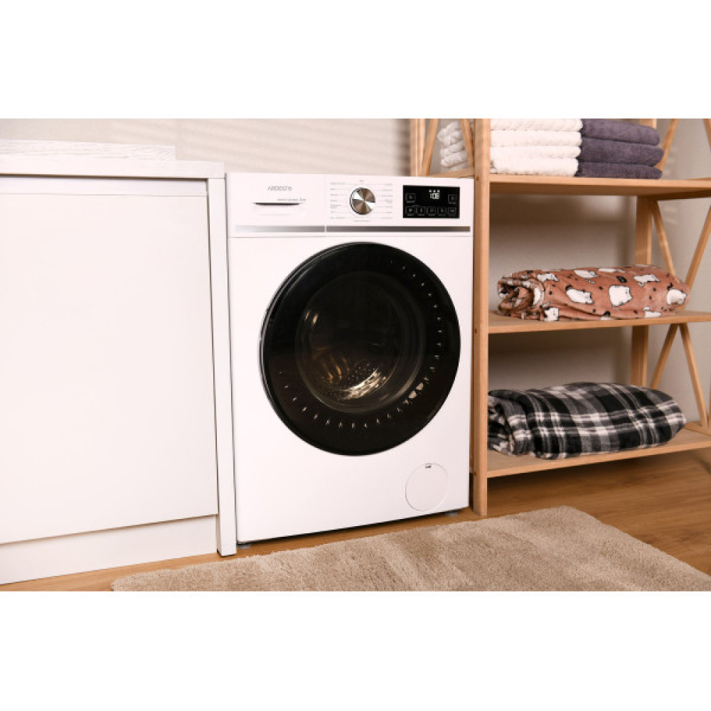 Пральна машина ARDESTO фронтальна Black Mars, 6кг, 1200, А++, 45см, дисплей, пара, білий