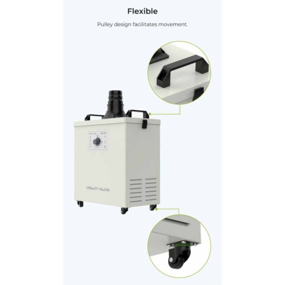 Фільтр для 3D-принтера Creality Falcon Smoke Purifier EU YW200 (4008060112)