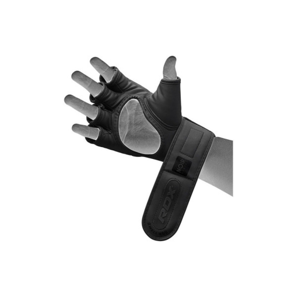 Рукавички для MMA RDX F15 Noir Matte Black S (GGR-F15MB-S)