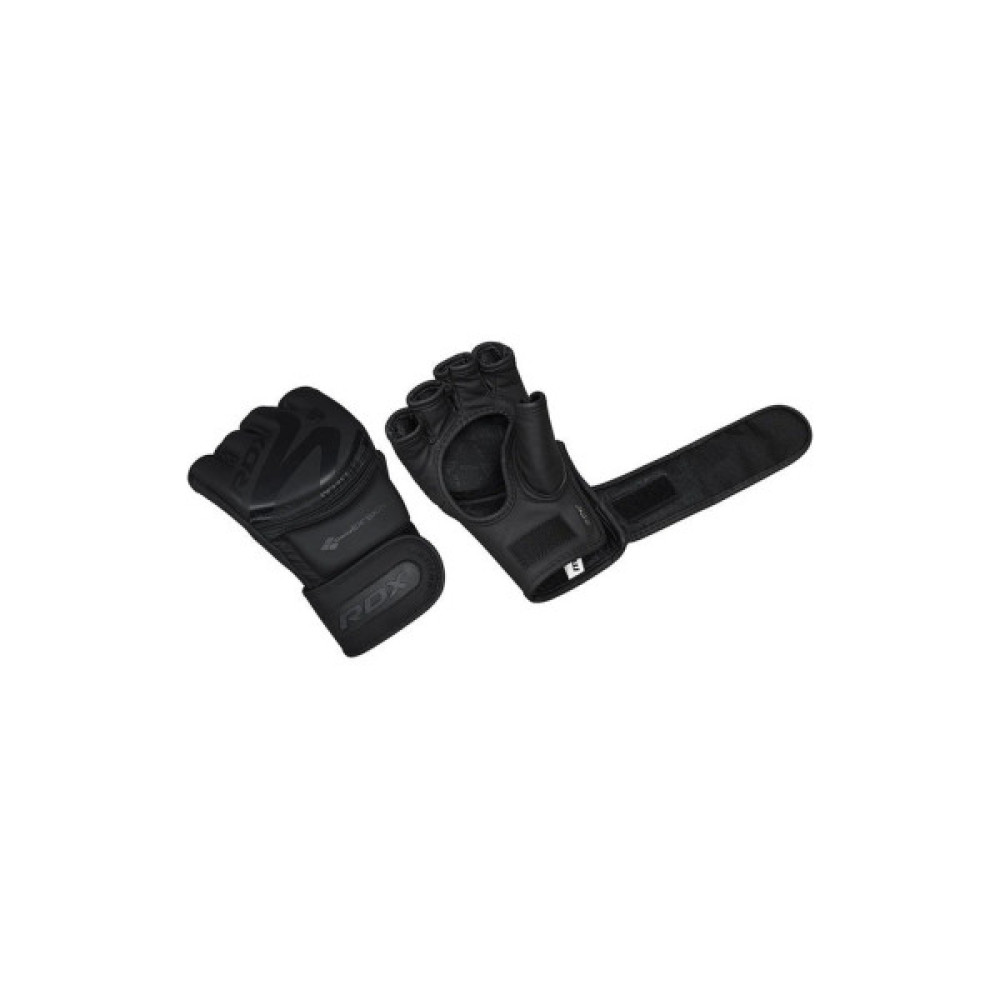Рукавички для MMA RDX F15 Noir Matte Black S (GGR-F15MB-S)