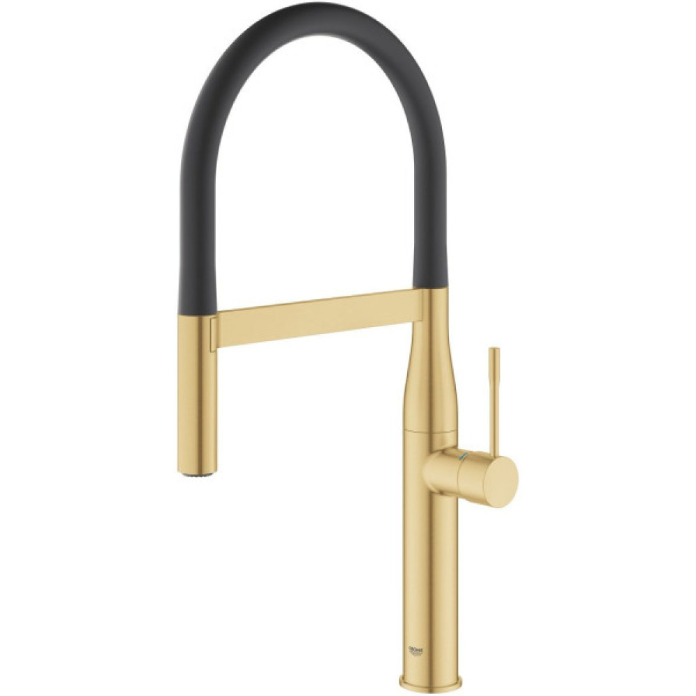 Змішувач для кухні Grohe Essence, довж.виливу - 240мм, поворотний/гнучкий, 1важіль, матовий прохолодний схід сонця