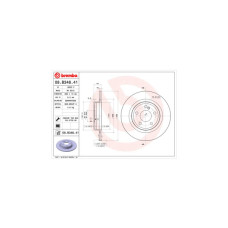 Гальмівний диск Brembo 08.B348.41