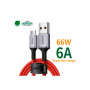 Дата кабель USB 2.0 AM to USB-C 1.0m 6A US505 red Ugreen (20527) Дата кабель USB 2.0 AM to USB-C 1.0m 6A US505 red Ugreen (20527)