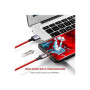 Дата кабель USB 2.0 AM to USB-C 1.0m 6A US505 red Ugreen (20527) Дата кабель USB 2.0 AM to USB-C 1.0m 6A US505 red Ugreen (20527)