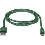 Дата кабель USB 2.0 AM to USB-C 1.0m PRO green Defender (87816) Дата кабель USB 2.0 AM to USB-C 1.0m PRO green Defender (87816)