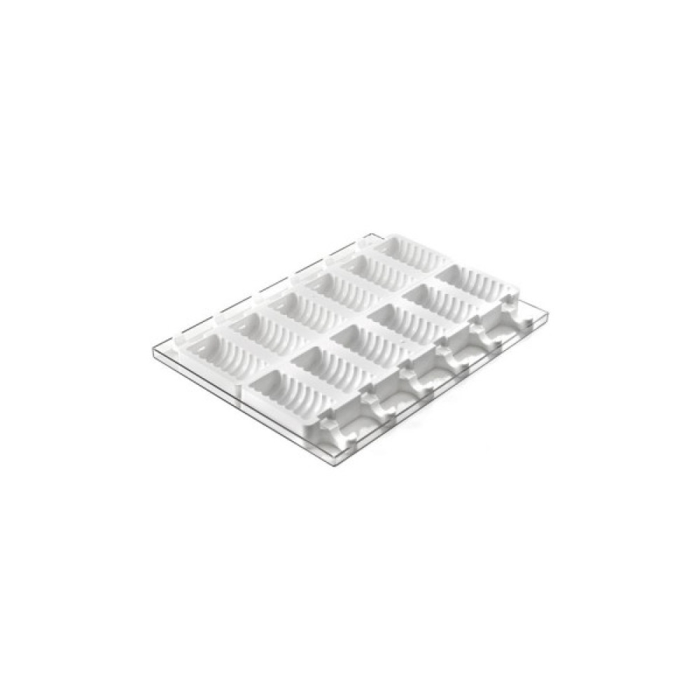 Форма для морозива Silikomart серія "Gelateria" Танго 2 форми, таця, 50 паличок (GEL04)