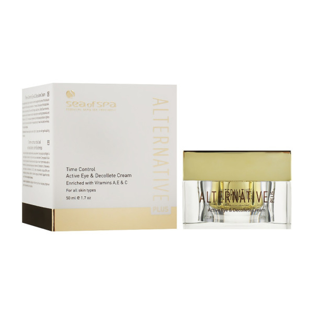 Крем для шкіри навколо очей Sea of Spa Alternative Plus Active Eye & Decollete Cream 50 мл (7290010673599)
