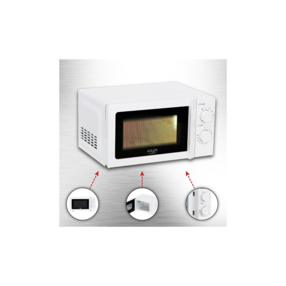 Мікрохвильова піч Adler AD 6205