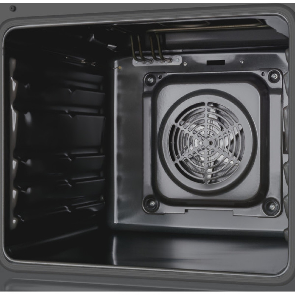 Плита Hansa комбінована, 50х60см, 62л, чавун, газ контр., дисплей, білий