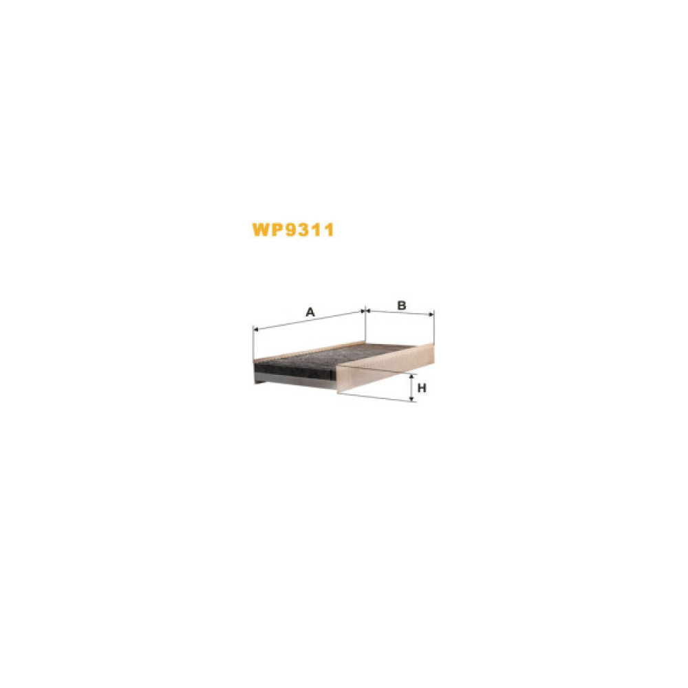 Фільтр салону Wixfiltron WP9311