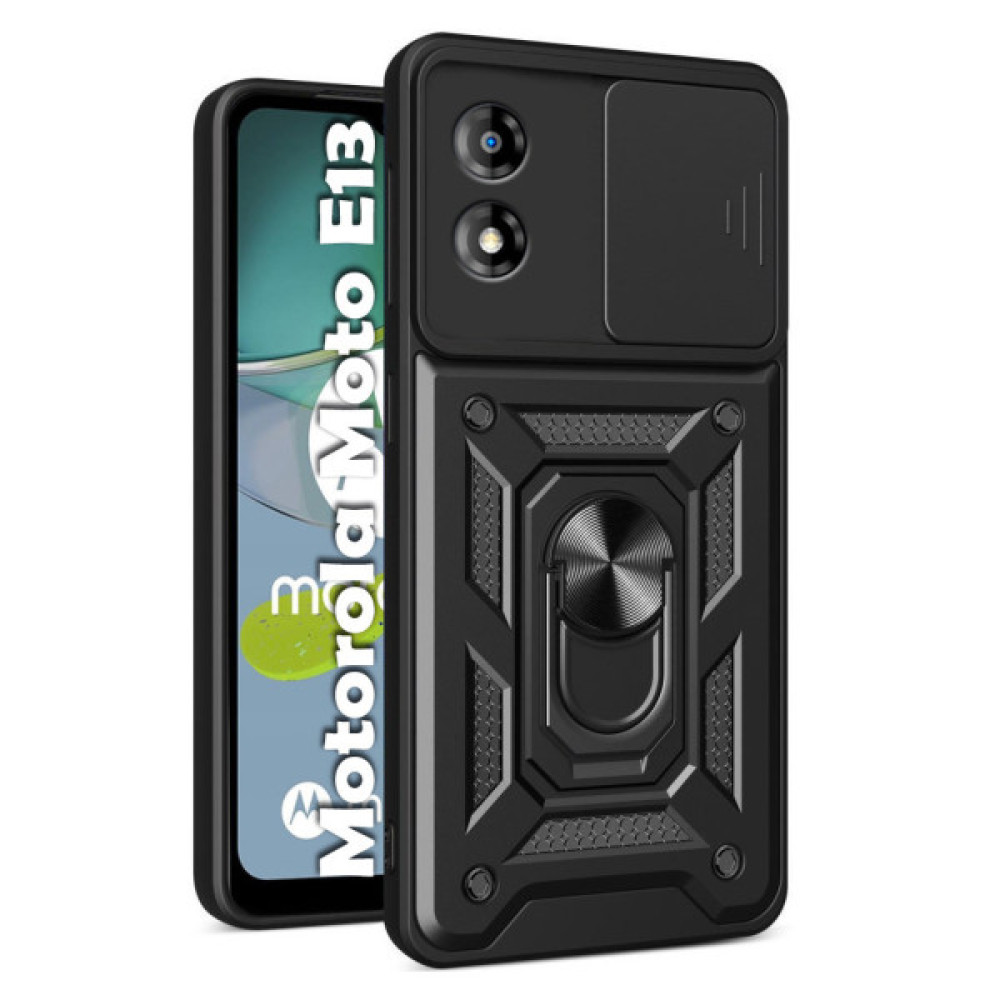Чохол до мобільного телефона BeCover Military Motorola Moto E13 Black (709101) Чохол до мобільного телефона BeCover Military Motorola Moto E13 Black (709101)