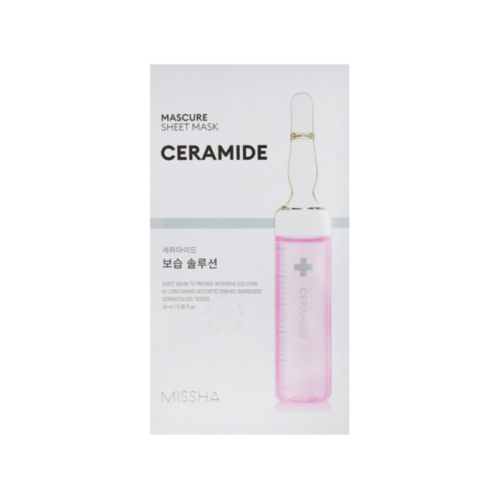 Маска для обличчя Missha Mascure Moisture Barrier Solution Sheet Mask 28 мл (8809747963638)