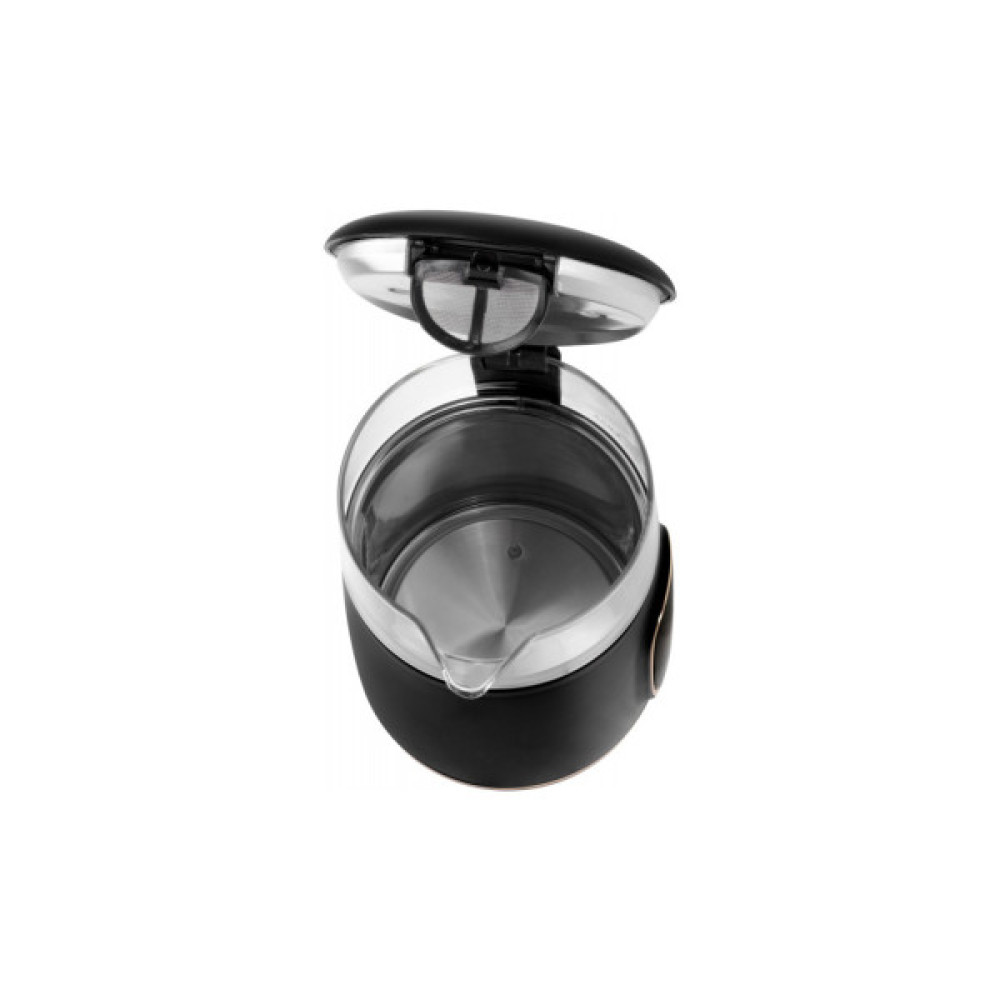 Електрочайник Adler AD 1305 black gold
