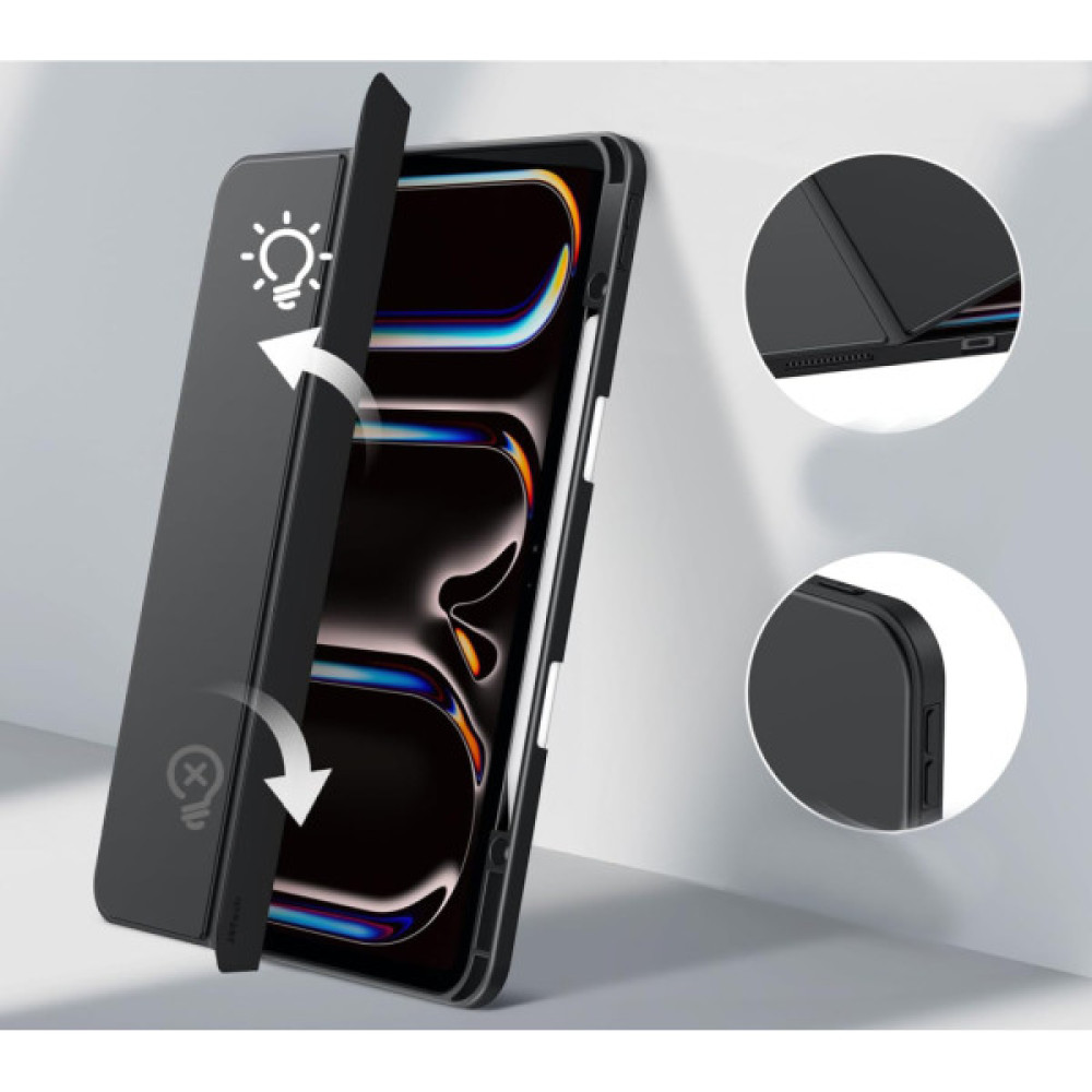 Чохол до планшета BeCover Soft Edge TPU Apple iPad Pro 13" M4 2024 Black (711717) Чохол до планшета BeCover Soft Edge TPU Apple iPad Pro 13" M4 2024 Black (711717)