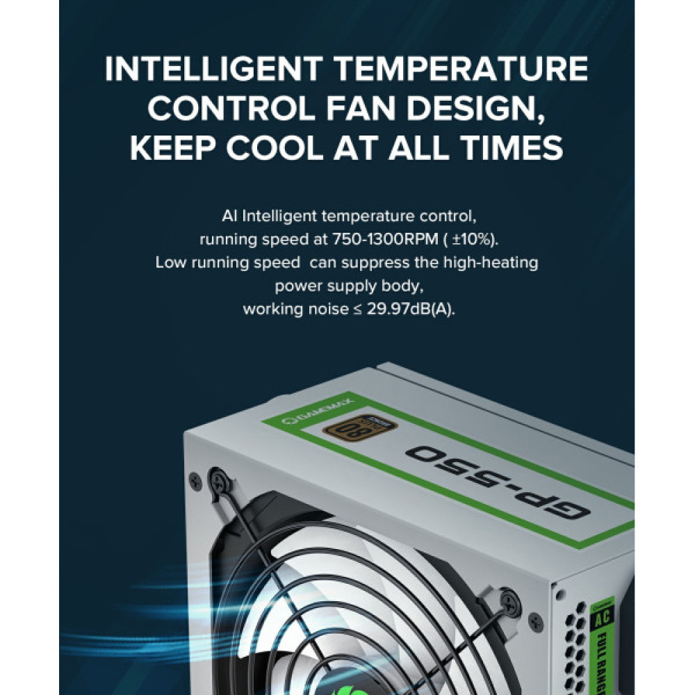 GAMEMAX GP-550-White