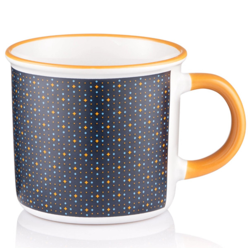 Чашка Ardesto Dad, 400мл, кераміка, багатокольоровий (AR3098)