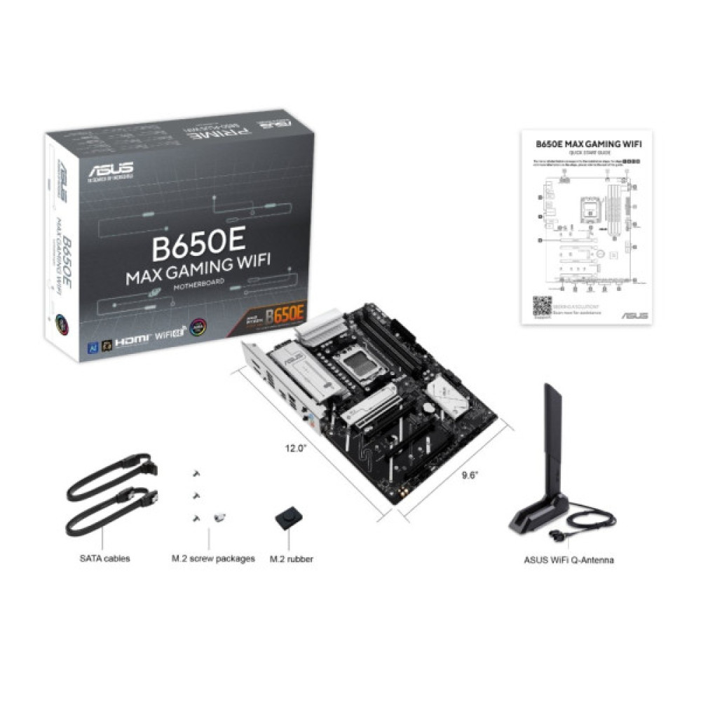 Материнська плата ASUS B650E MAX GAMING WIFI