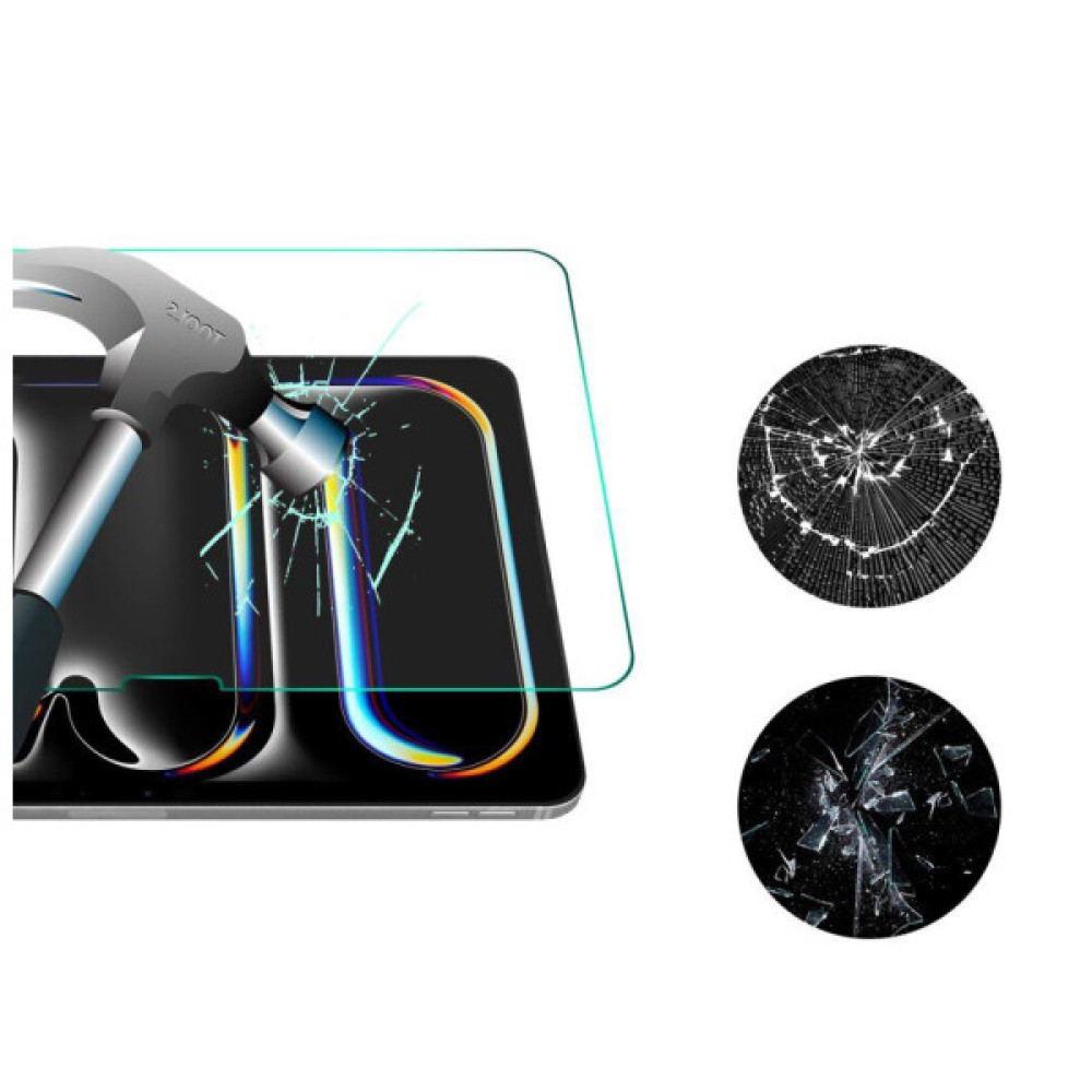 Скло захисне BeCover Apple iPad Pro 11" M4 2024 (711673) Скло захисне BeCover Apple iPad Pro 11" M4 2024 (711673)