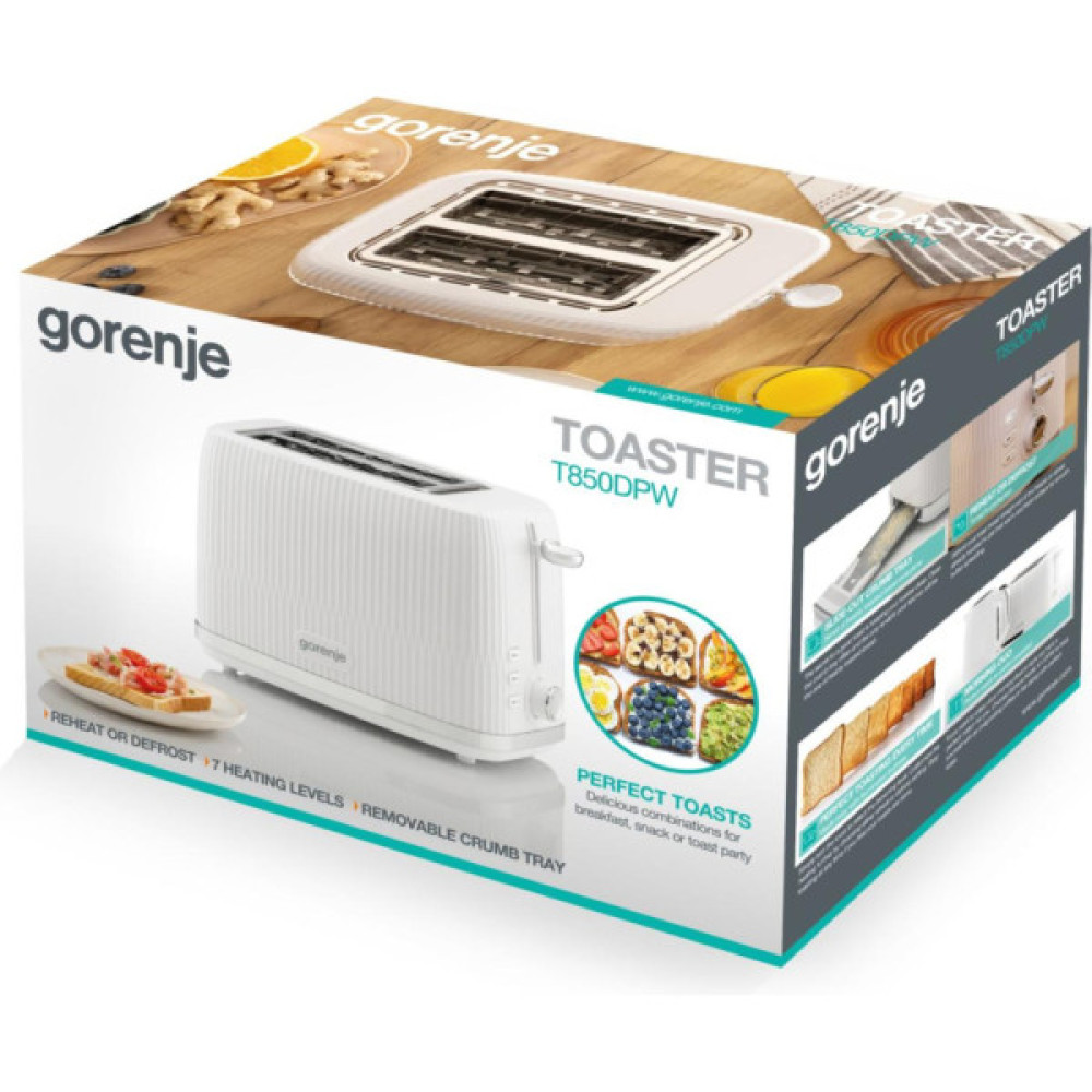 Тостер Gorenje T850DPW