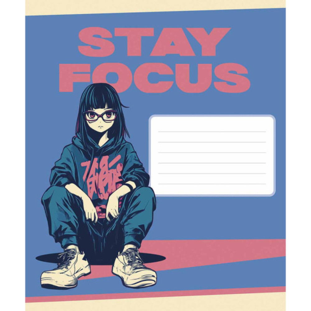 Зошит Школярик 24 аркуша лінія (024-3550L)