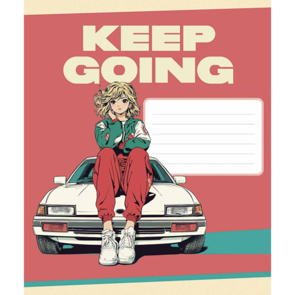 Зошит Школярик 24 аркуша лінія (024-3550L)