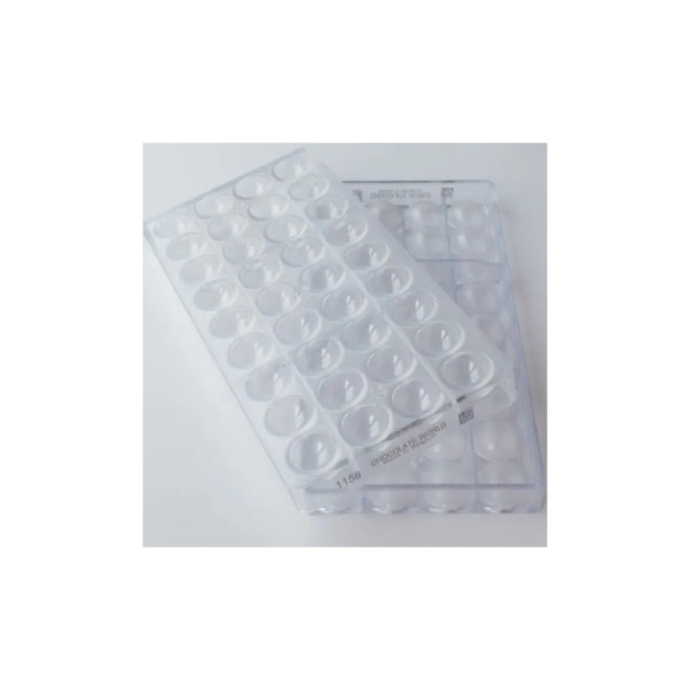 Форма для шоколаду Chocolate World Сфера 25 мм 2x4 г 36 шт (1158 CW)