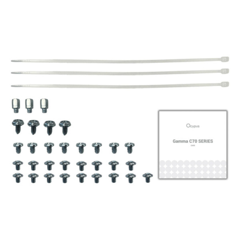 Корпус для ПК OCYPUS GAMMA C70 WH (GAMMA-C70-WHG000XX-GL)