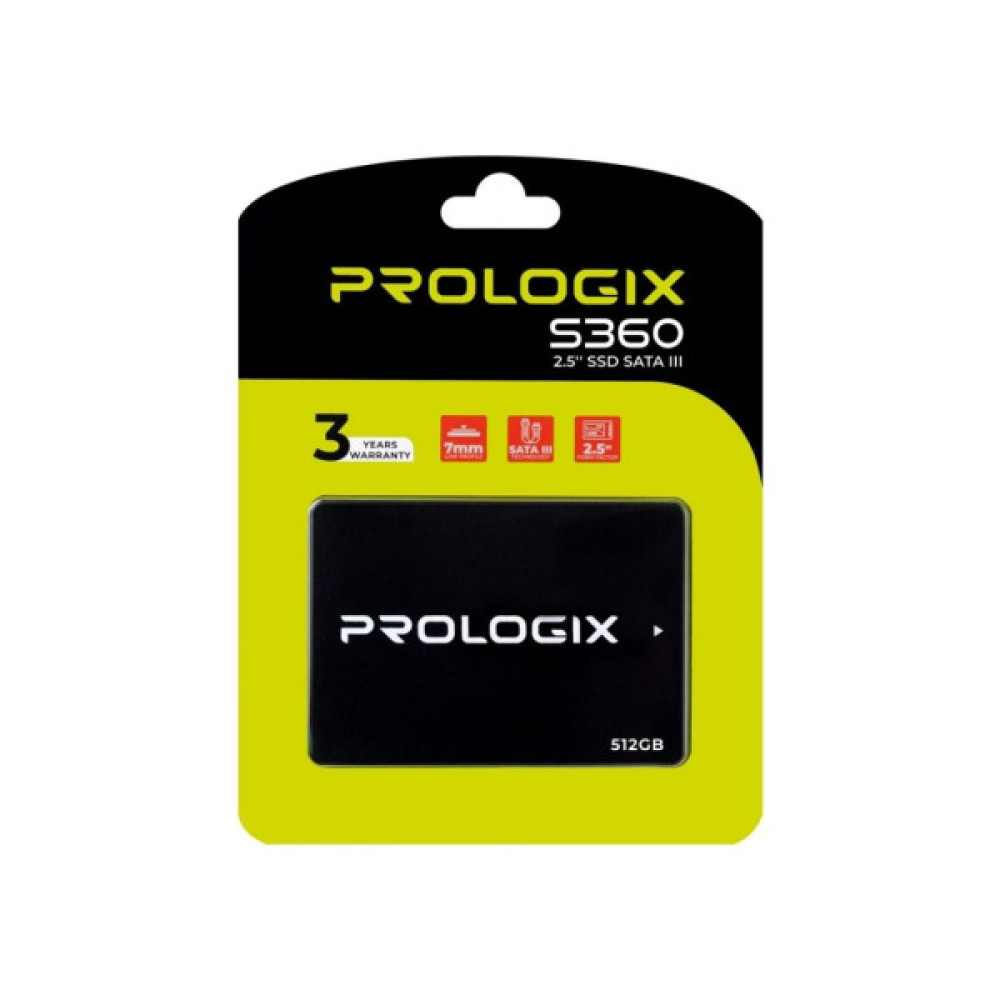 Накопичувач SSD 2.5" 512GB S360 Prologix (PRO512GS360)