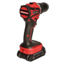 Шуруповерт Vitals Master, AU 1835abc BL Kit, 18V, АКБ 2x2Ah, 35Нм, 500·1500об/хв, кейс, 1.43кг (235979)