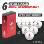 М'ячик для настільного теніса Joola Prime 40+ White 6 шт (40031) (930814)
