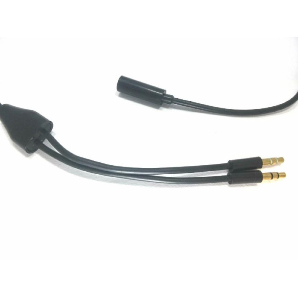 Кабель мультимедійний 3.5mm F to 2x3.5mm M 1.5m PowerPlant (DV00DV4057)