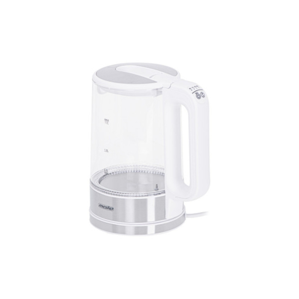 Електрочайник Mesko MS 1301 white
