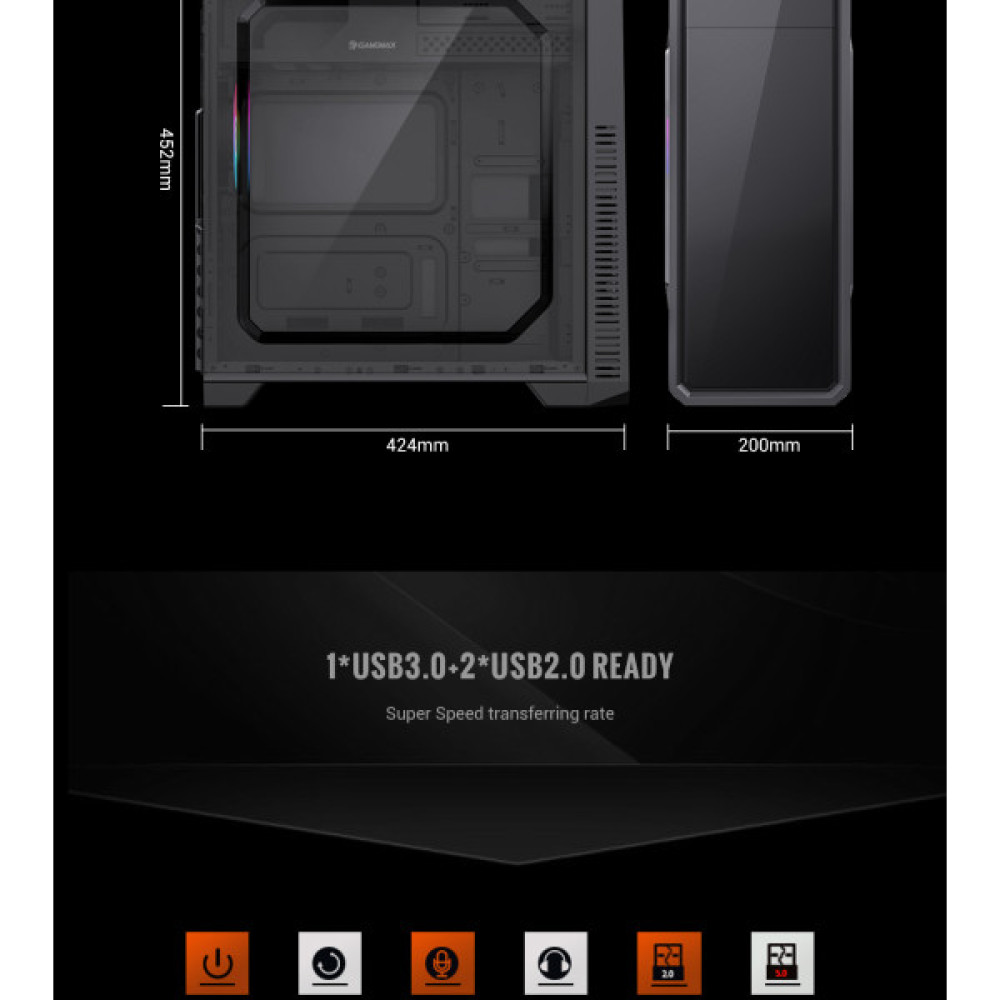 GAMEMAX G561E-BK