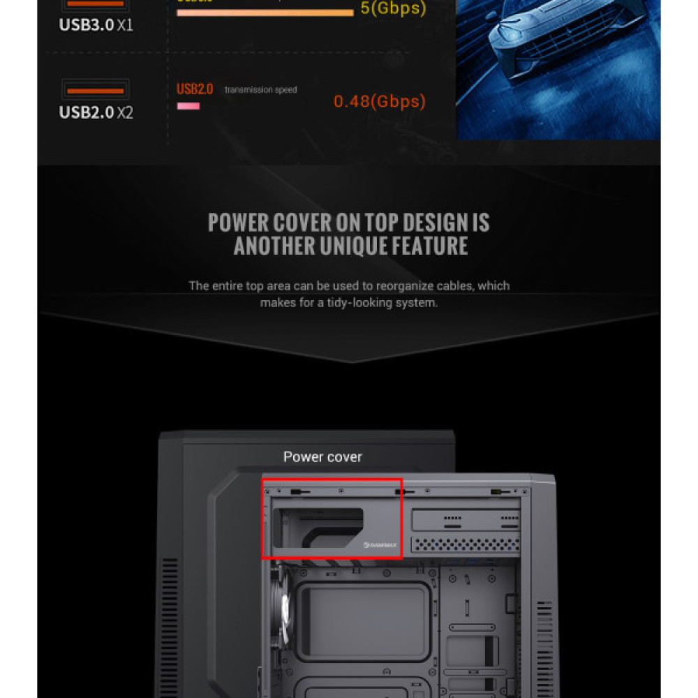 GAMEMAX G561E-BK