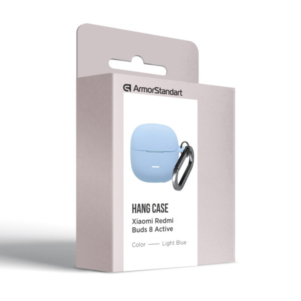 Чохол для навушників Armorstandart Hang Case For Xiaomi Redmi Buds 8 Active Light Blue (ARM91272)