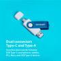 USB флеш накопичувач Patriot 64GB Xporter X550 USB 3.2/Type-C (PS64GX550AAD) USB флеш накопичувач Patriot 64GB Xporter X550 USB 3.2/Type-C (PS64GX550AAD)