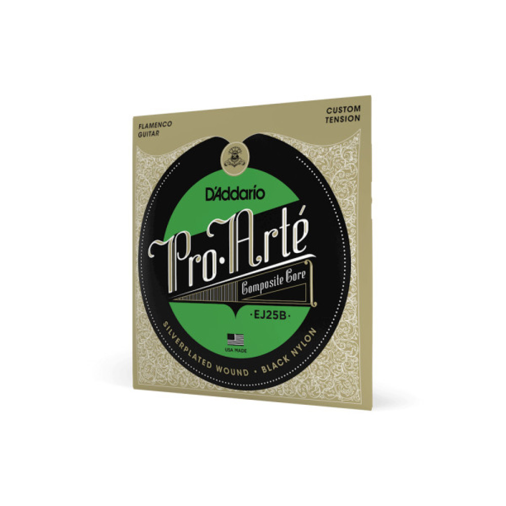 Струни для гітари D'Addario Pro-Arte Composite Flamenco Black Nylon (EJ25B)