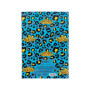 Канцелярська книга Axent Leopard А4 у твердій обкладинці 96 аркуші клітинка, блакитна (8422-554-A)