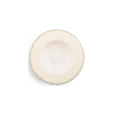 Тарілка By Bone серія "Tinta" Tessera для пасти з прямим бортом 25 см (TN-TR-GT-25-CK)