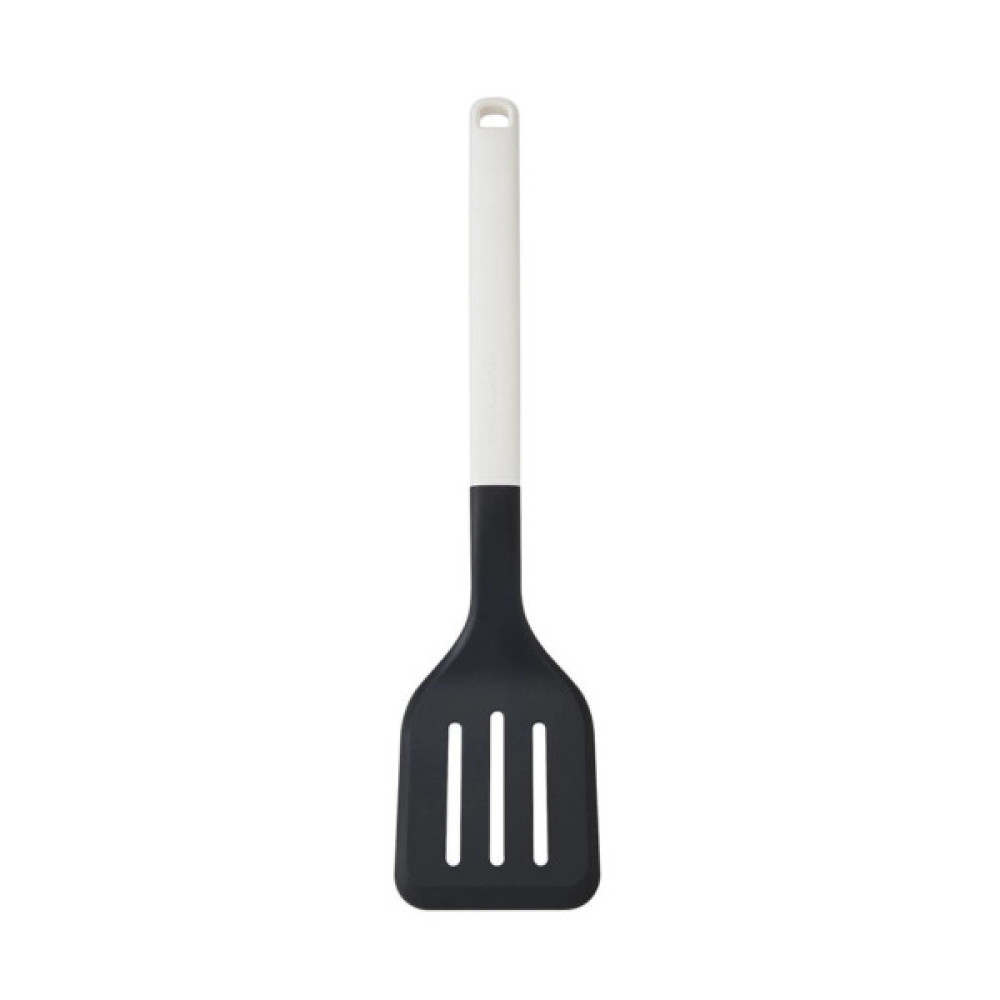 Лопатка кухонна KitchenAid Classic з прорізами 34 см білий (KHA002OHPNG)